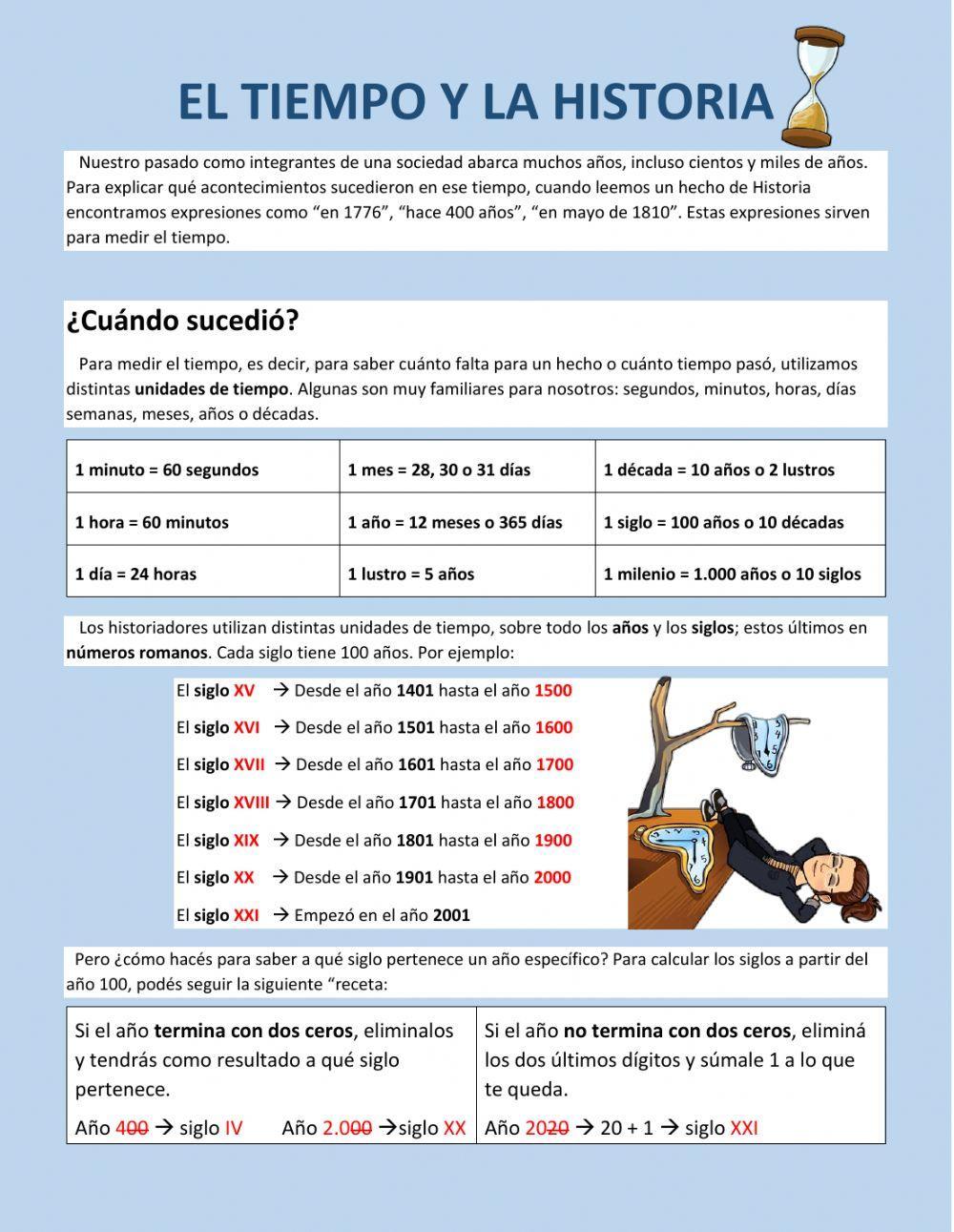 El tiempo y la Historia