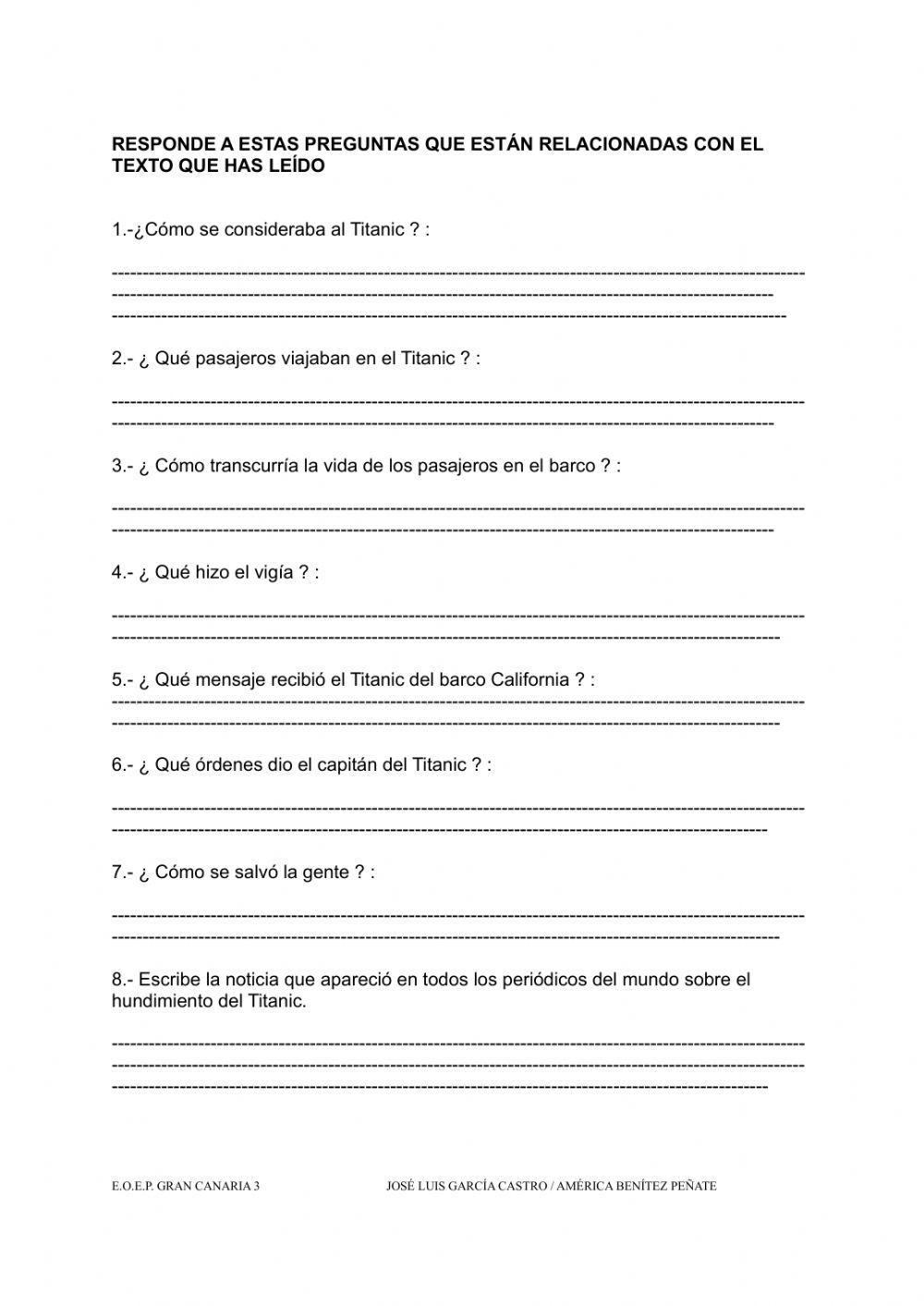 Prueba inicial 6º E.P. Gob Canarias