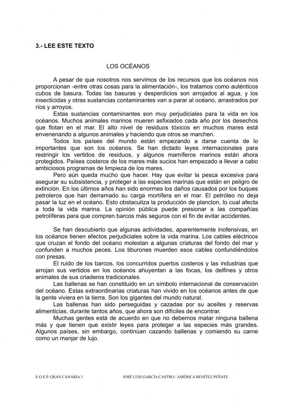 Prueba inicial 6º E.P. Gob Canarias