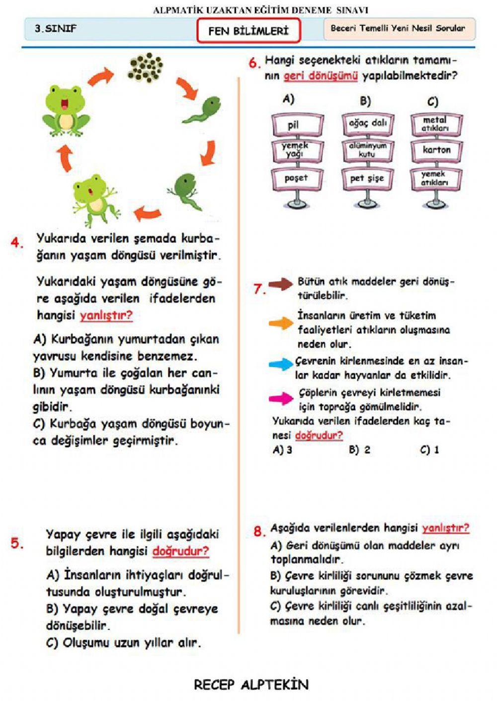 Yeni̇ nesi̇l sorular