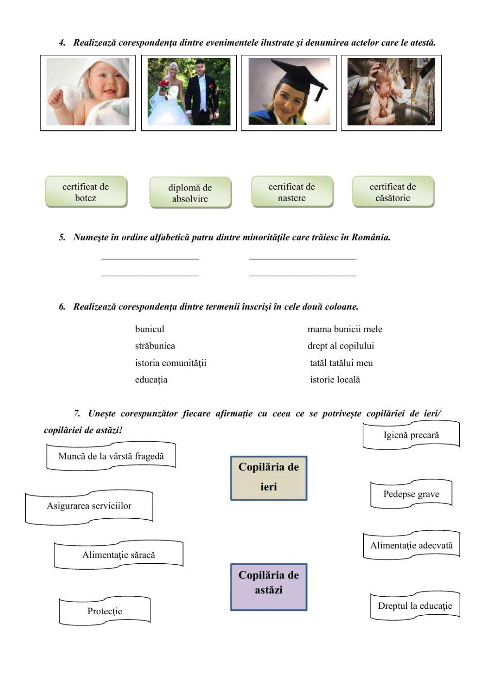 Trecutul si prezentul din jurul nostru