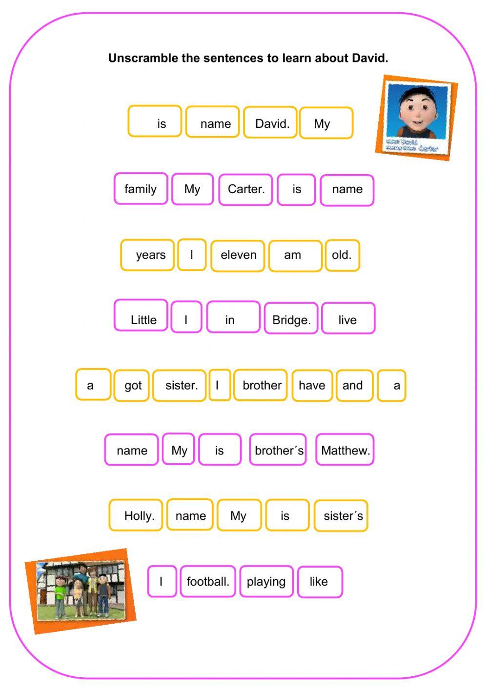 David-s Personal Information