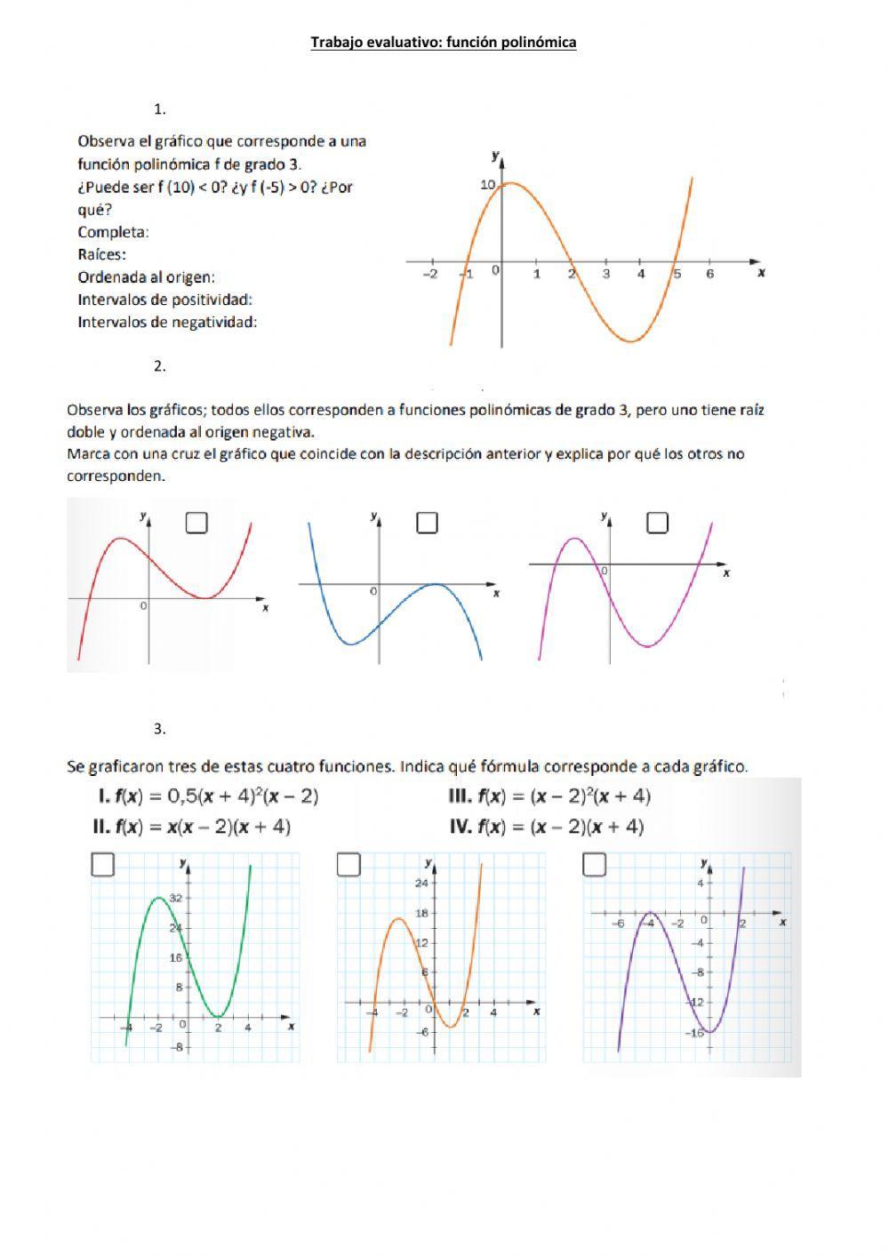 Función polinómica