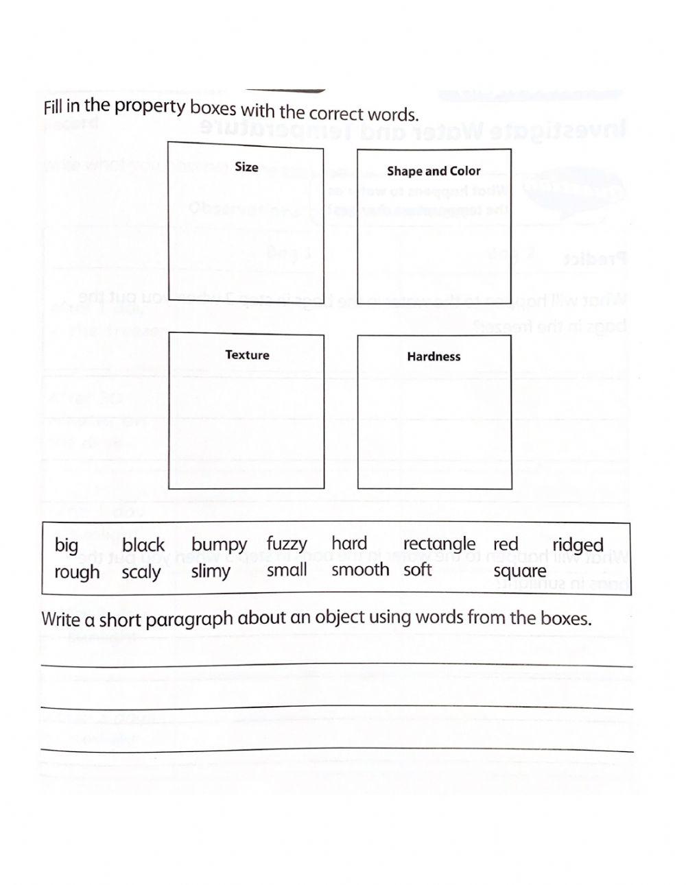 Properties of Matter