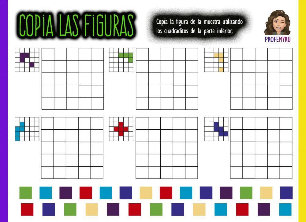 Reconstruye las figuras