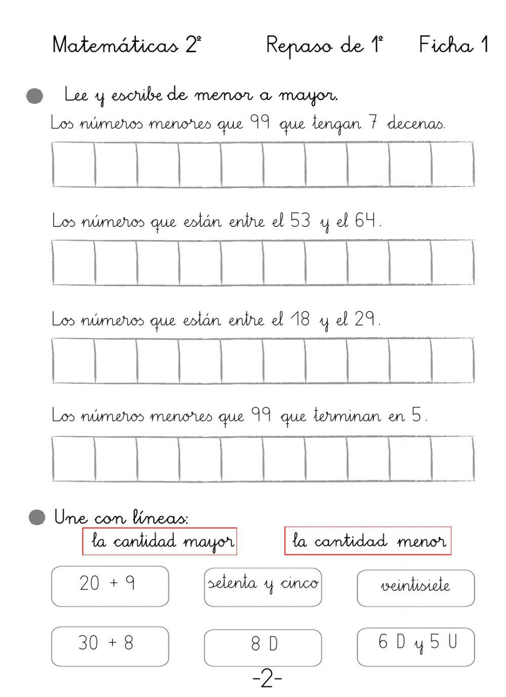 Repaso 8-1 Repaso 8-1