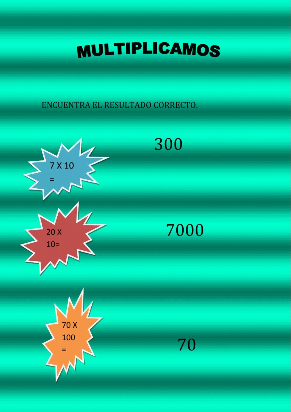 Encuentra el resultado correcto