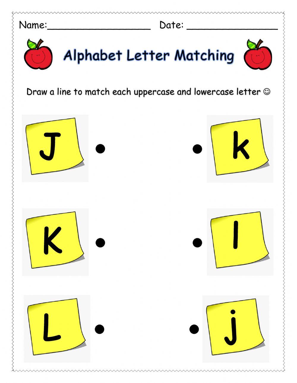 Letter Matching (JKL)