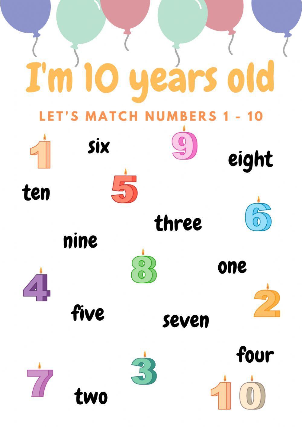 3rd - I'm 10 Years Old