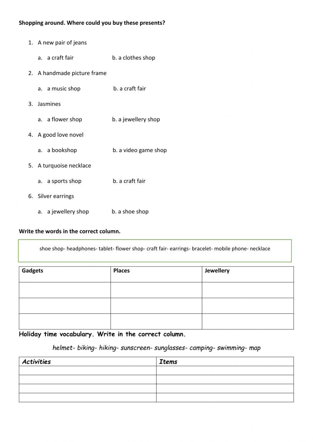 Comparing- Past continuous