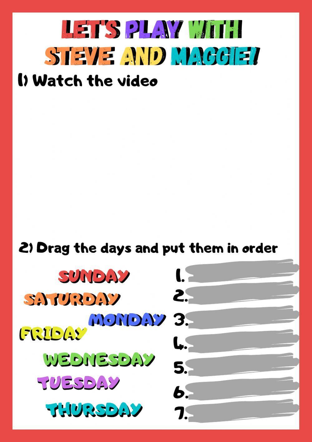 Let's play with steve and maggie