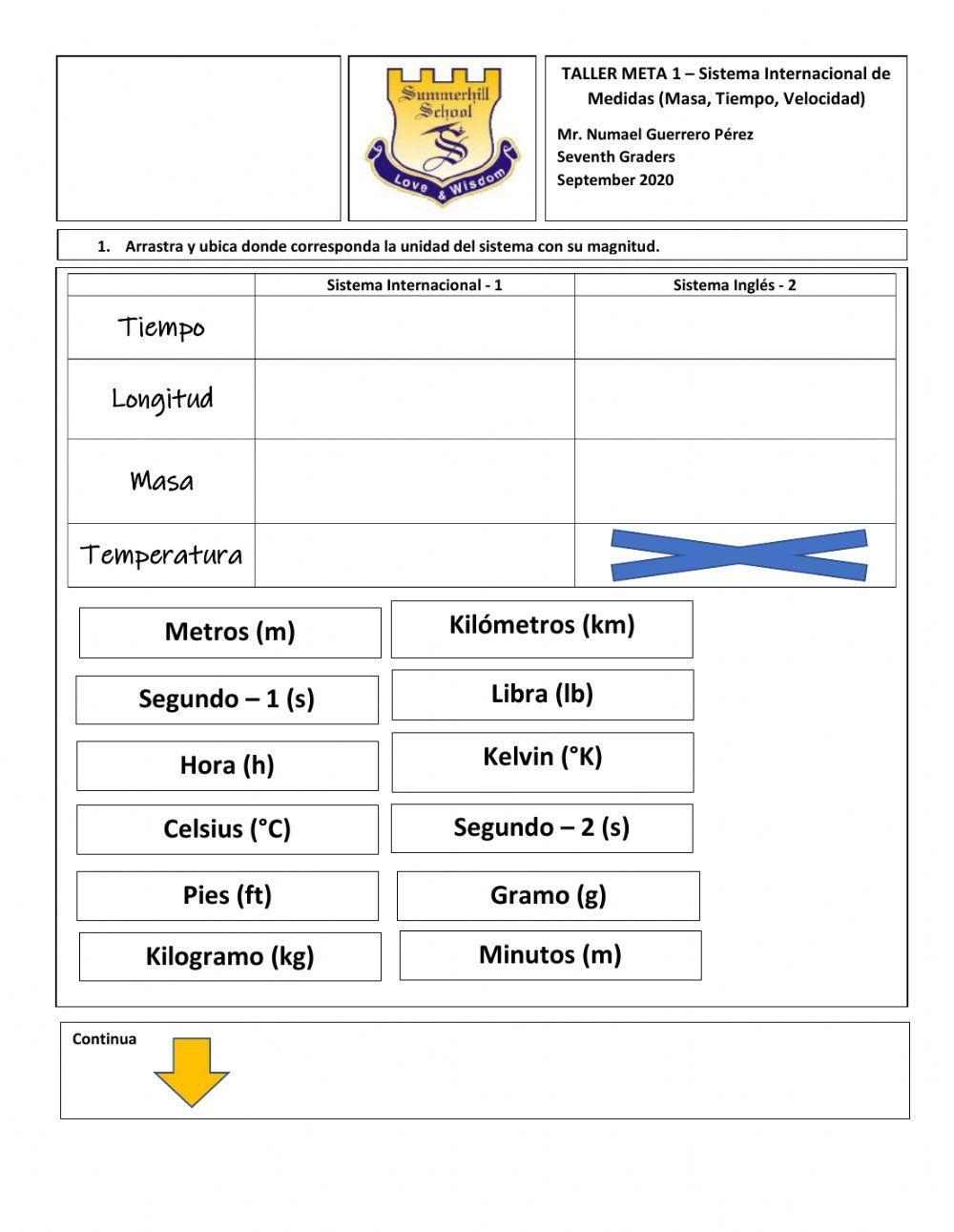 Sistema Internacional de Medidas
