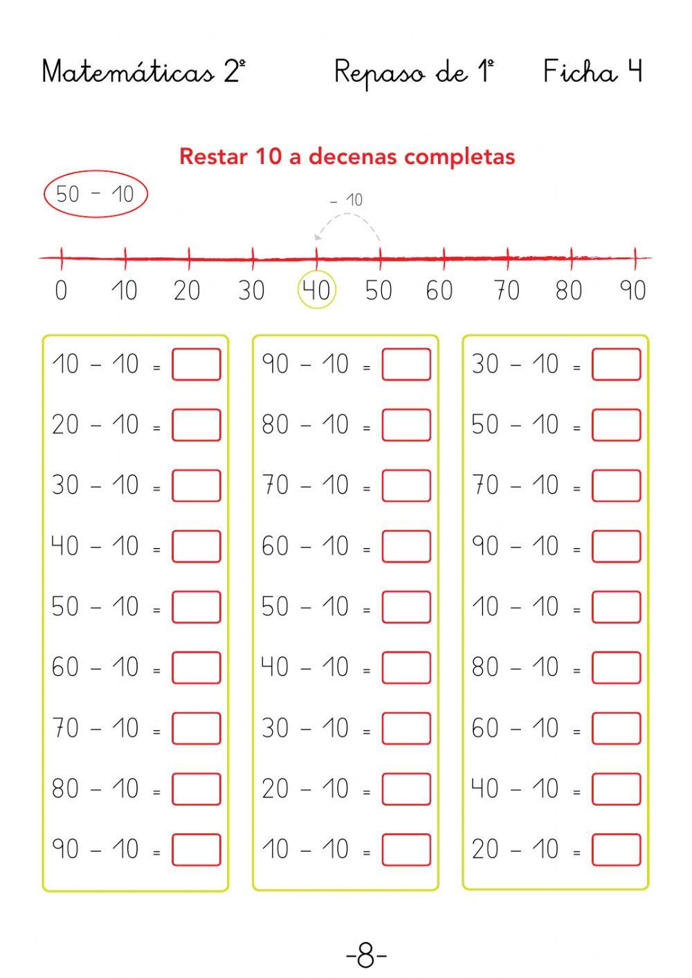 Repaso 8-4 Repaso 8-4