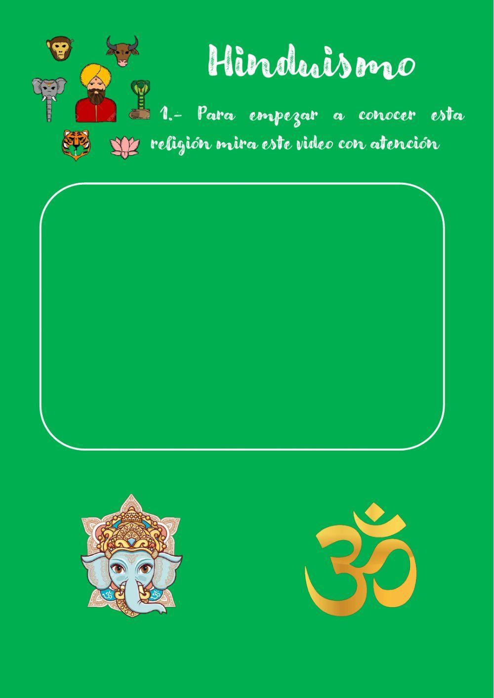 Mapa conceptual hinduismo