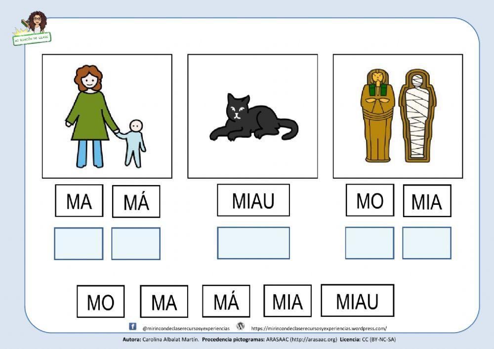 MAMÁ, MIAU y MOMIA