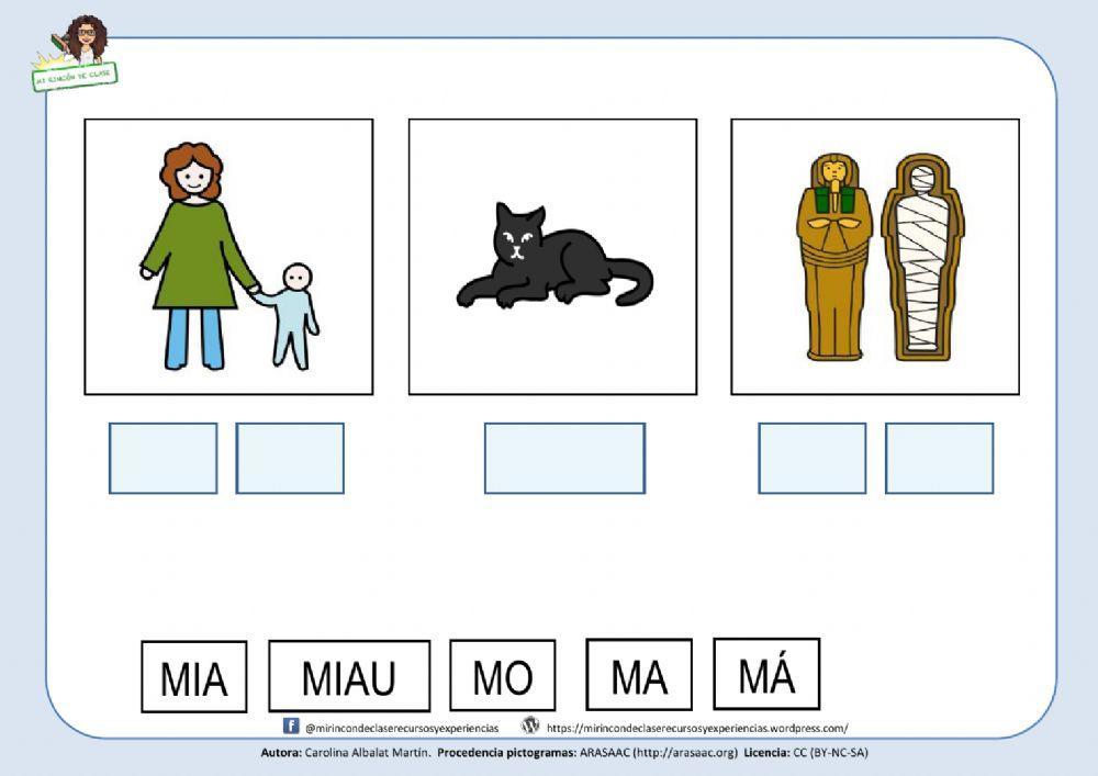 MAMÁ, MIAU y MOMIA
