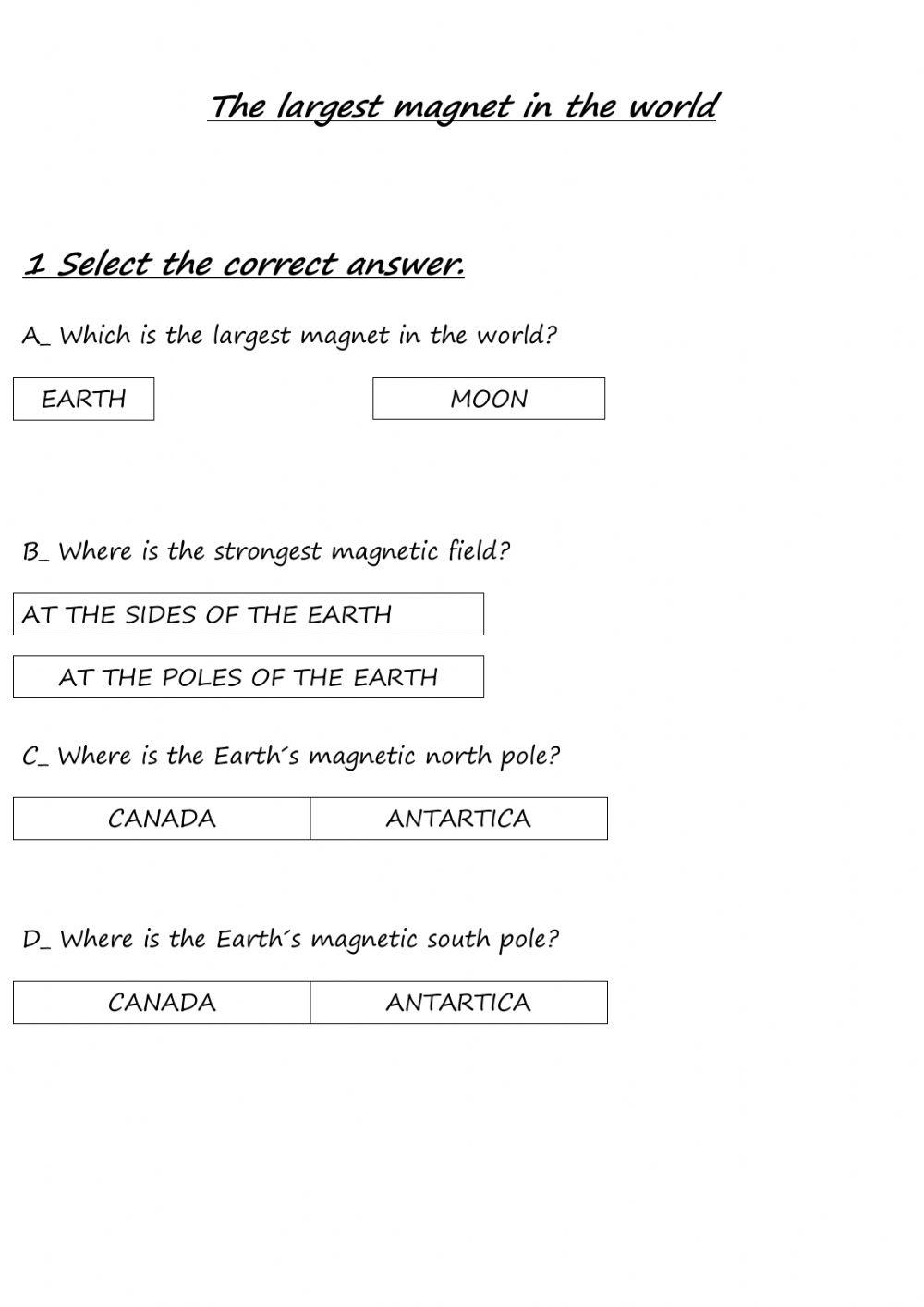 The largest magnet in the world