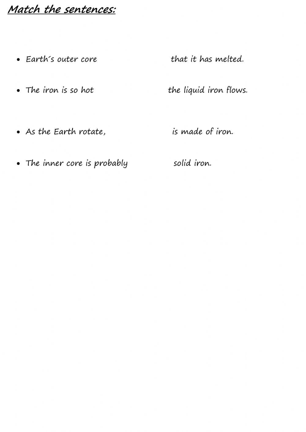 The largest magnet in the world worksheet | Live Worksheets