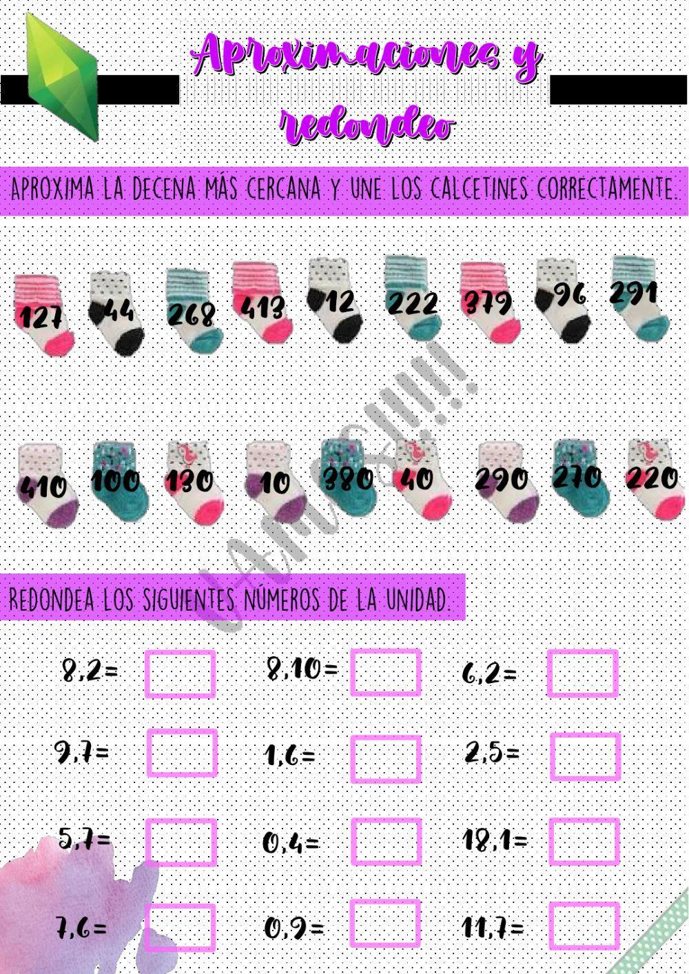 Aproximación y Redondeo Aproximación y Redondeo