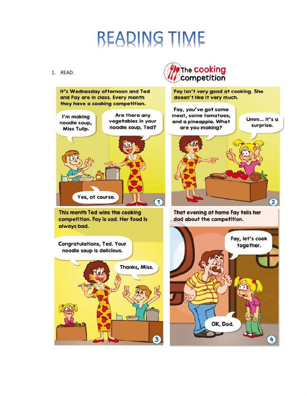 The cooking competition