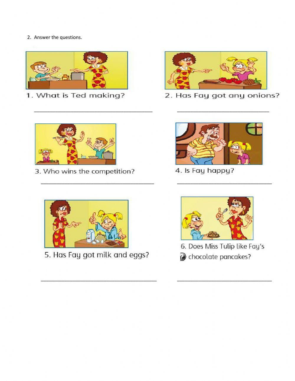 The cooking competition