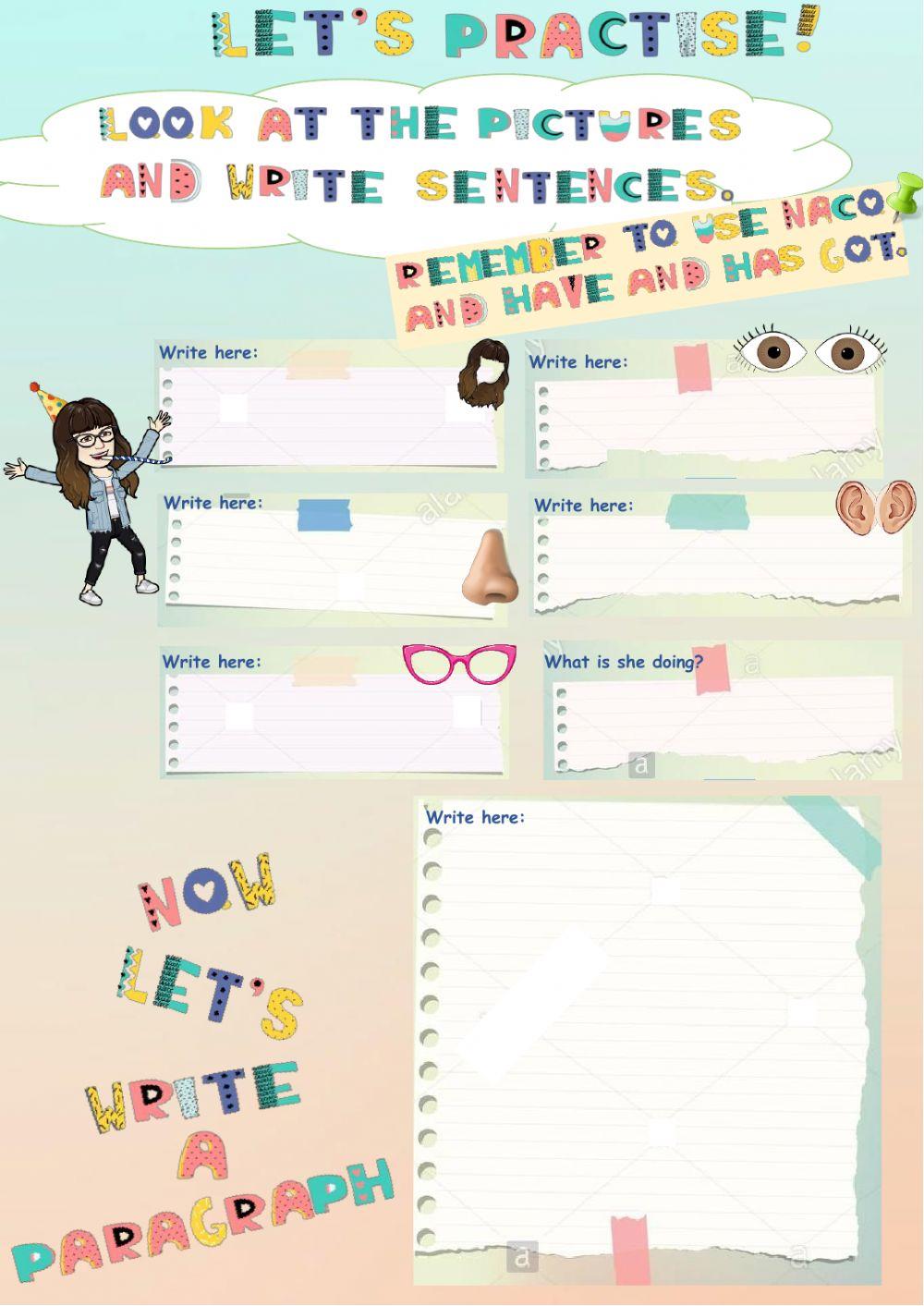 Naco + have and has got