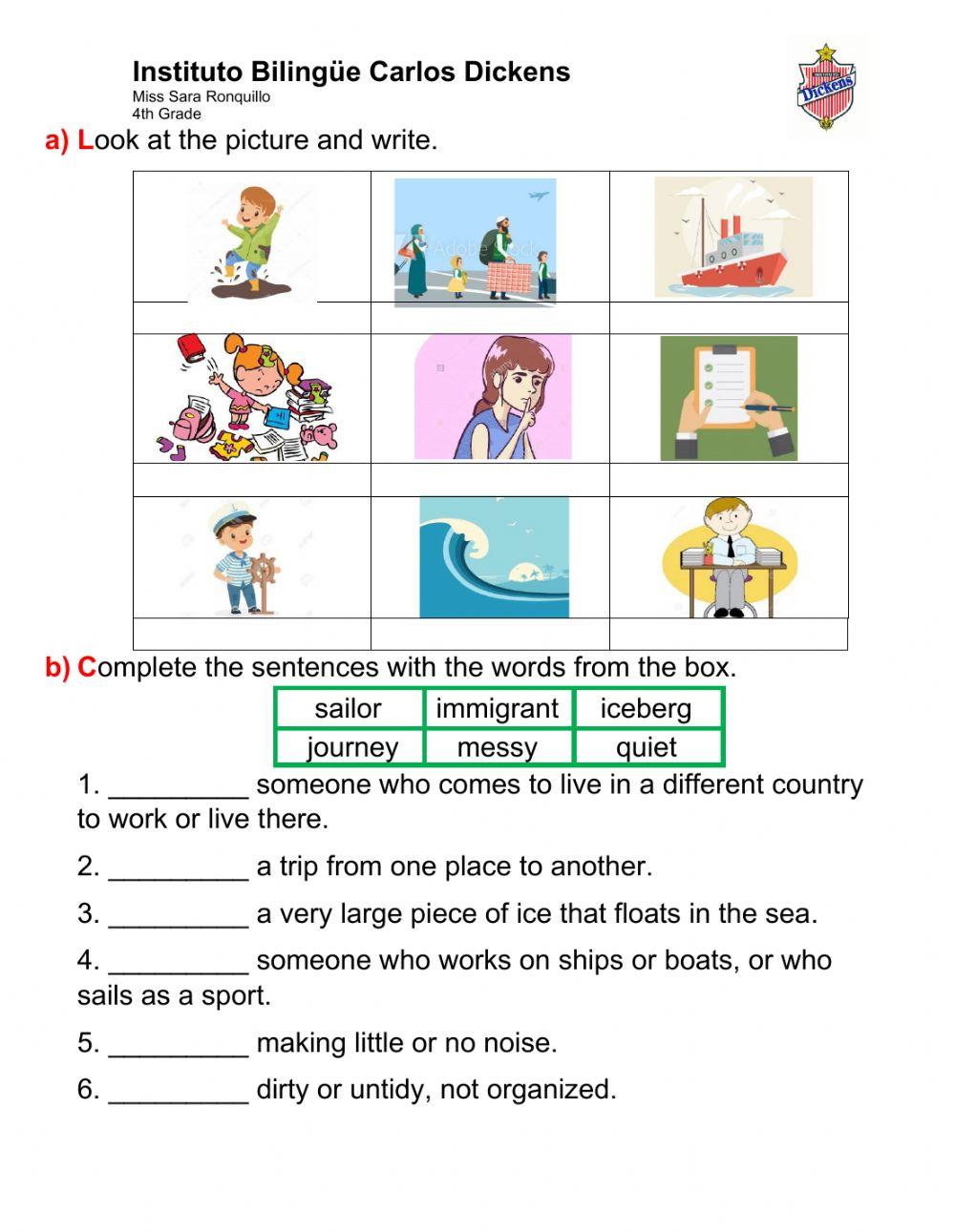 Vocabulary Quiz (List -1 and -2)