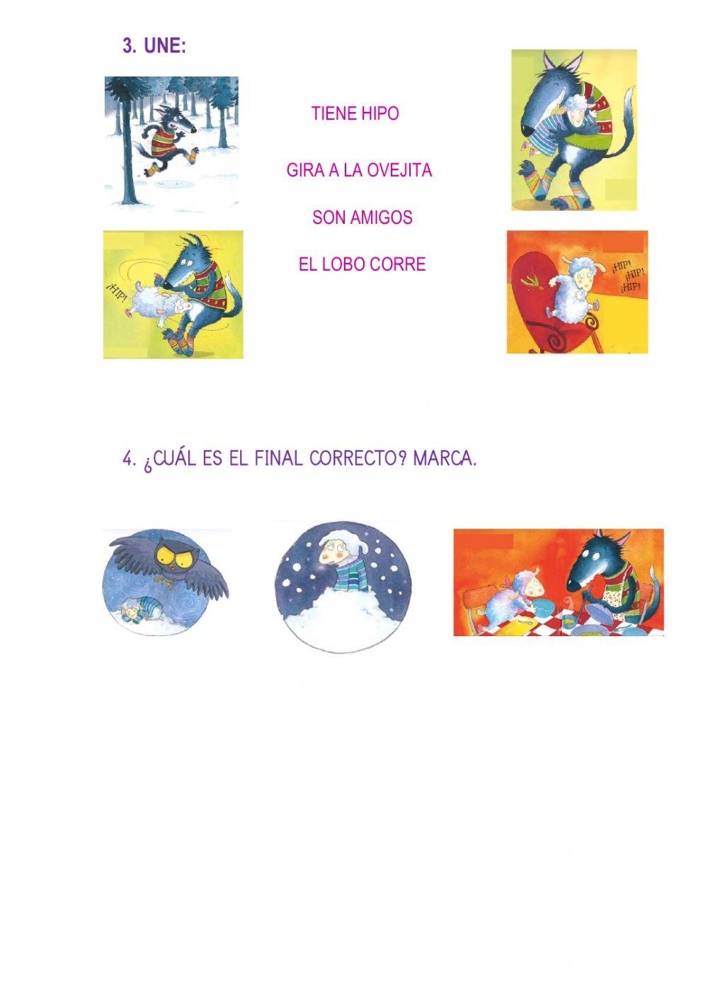 La ovejita que vino a cenar a casa