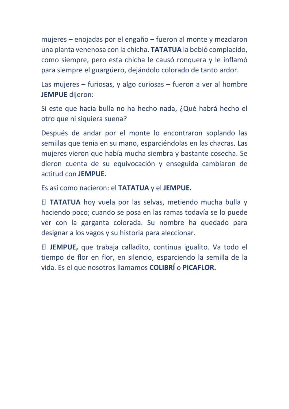 Mito el jempue y el tatatua