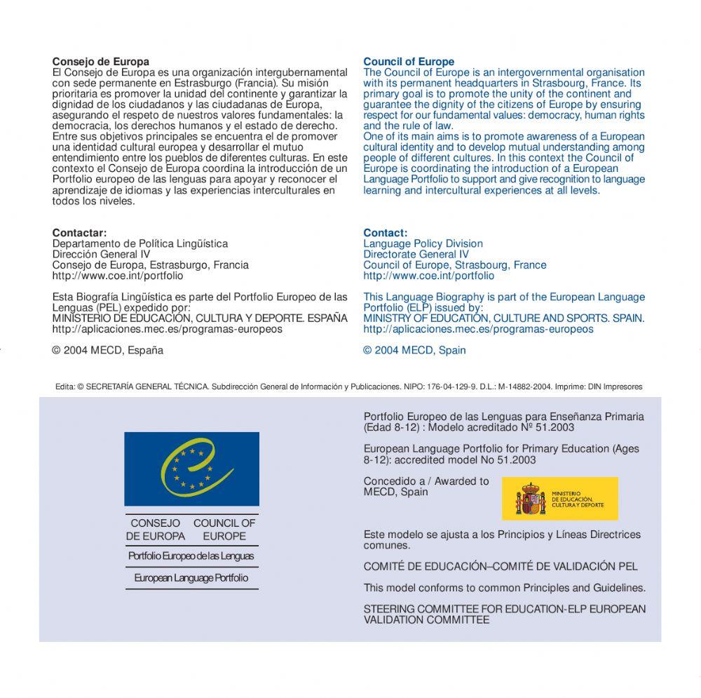 Biografía del Marco Común Europeo de Referencia para las Lenguas