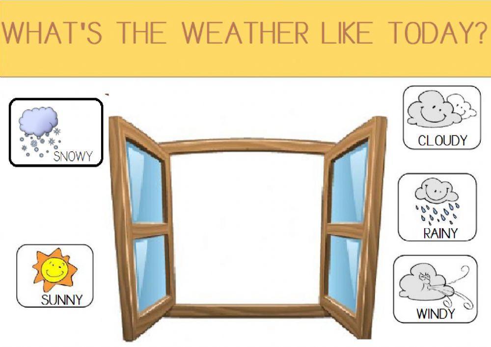 What is the weather like today