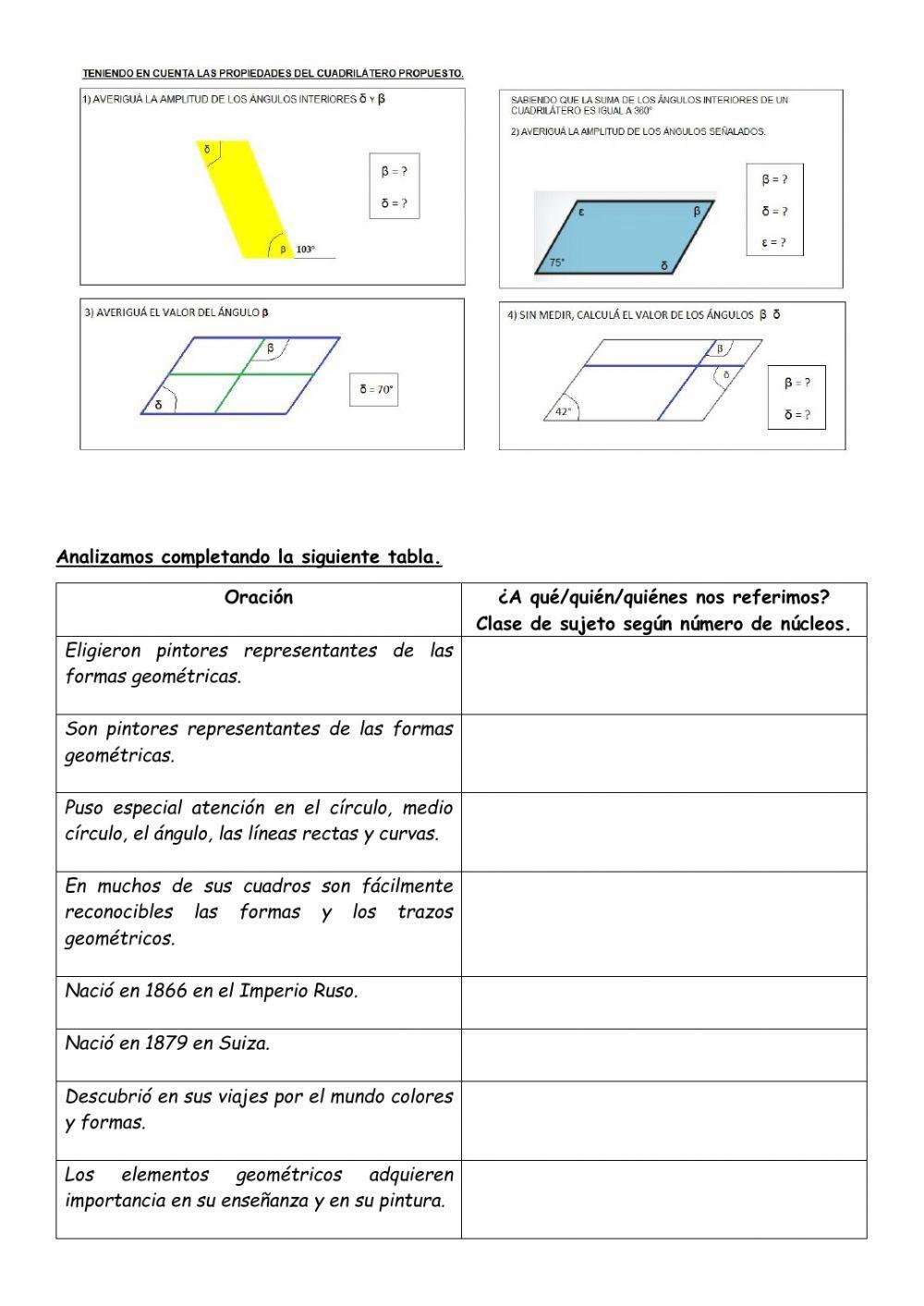 Geometría, Sintáxis y Arte