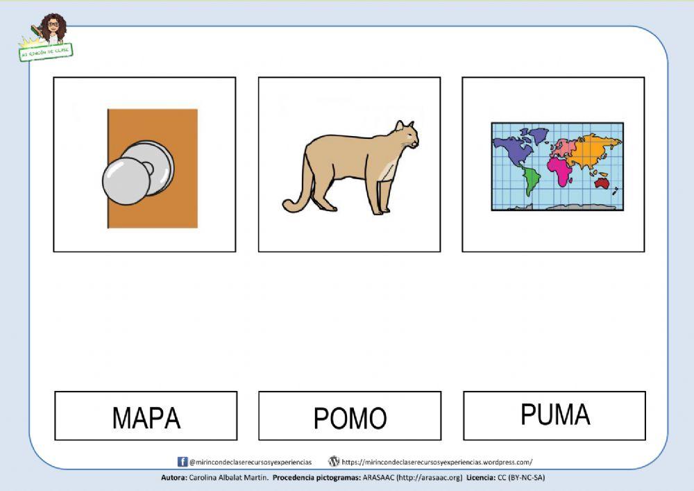 POMO, PUMA y MAPA