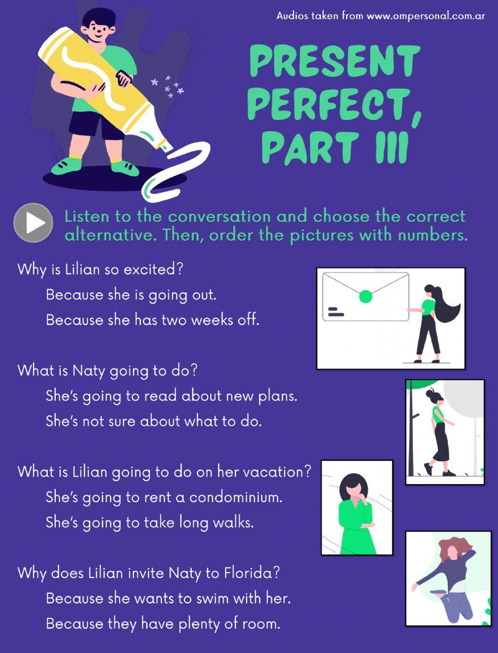 PRESENT PERFECT SIMPLE Pt.3