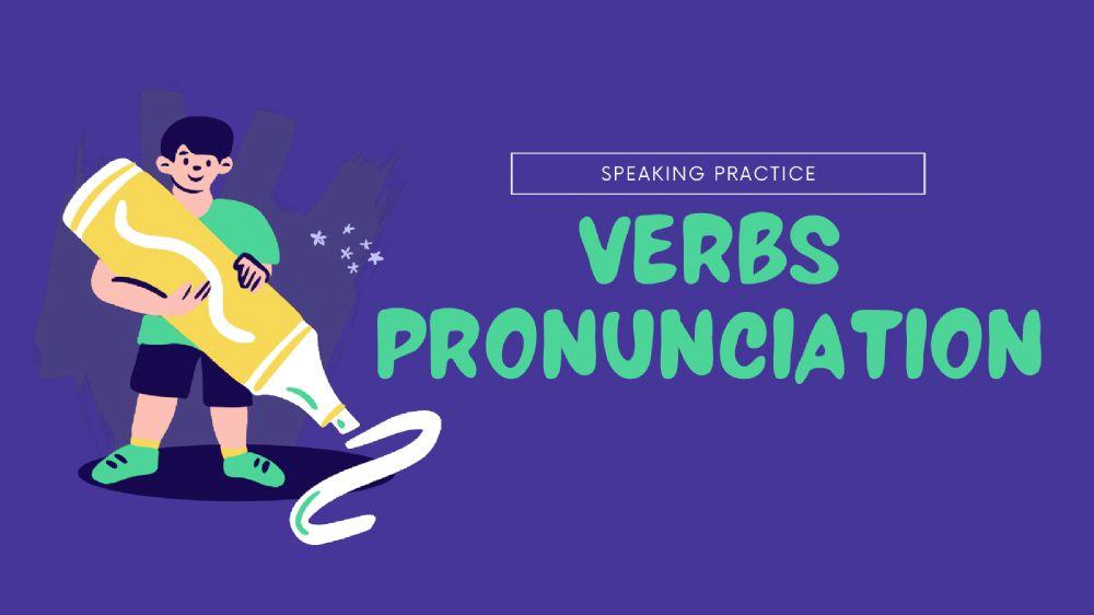 Verbs pronunciation