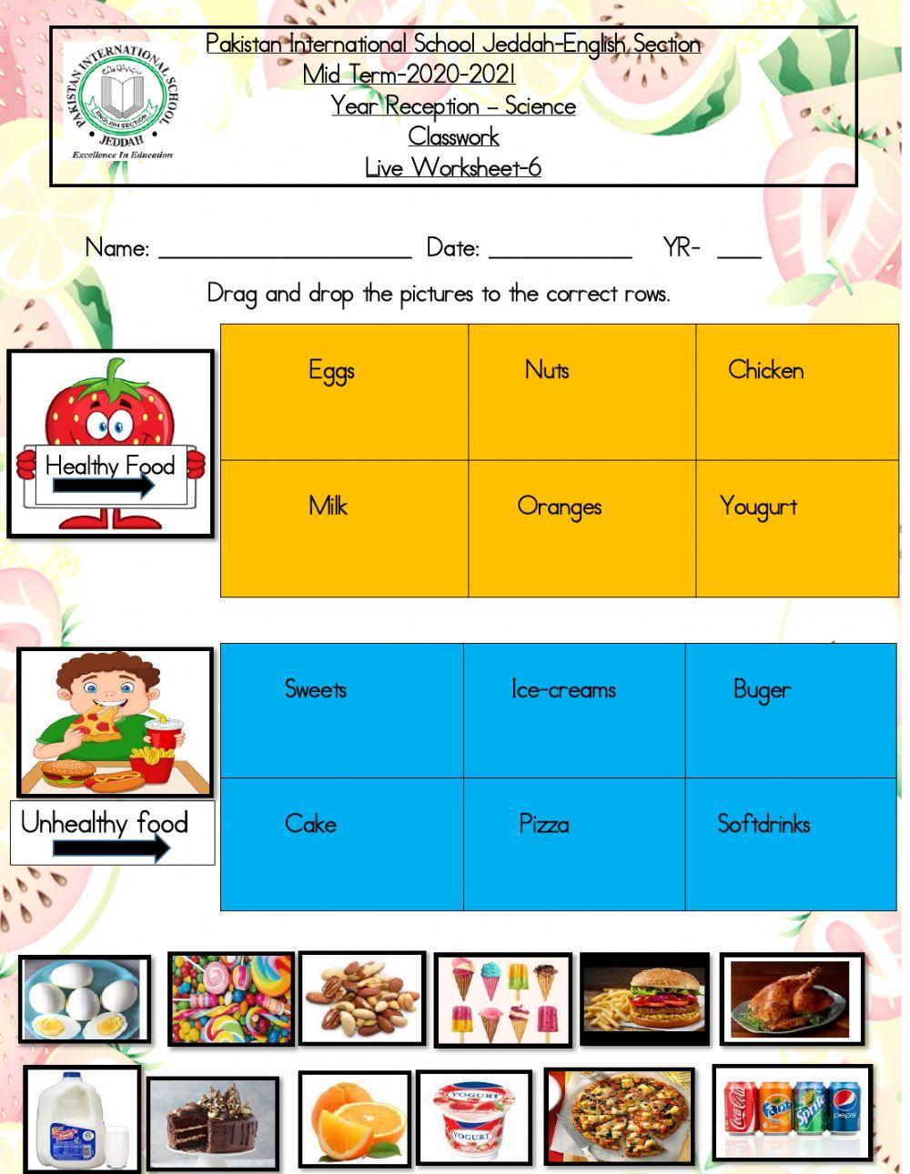 Worksheet6 interactive worksheet | Live Worksheets