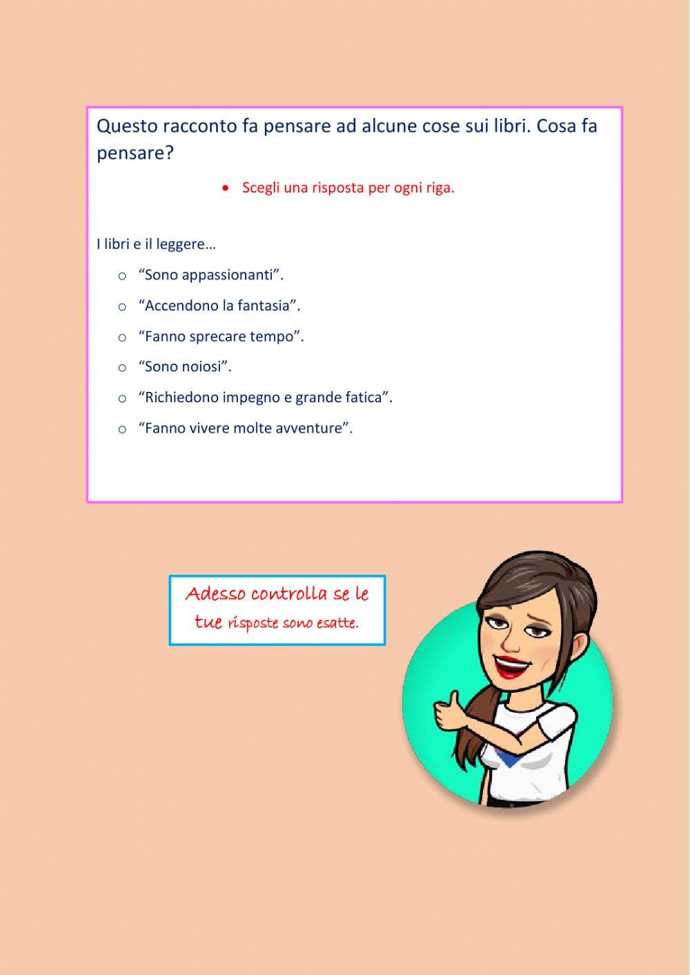 Il lupo che non amava leggere worksheet Live Worksheets