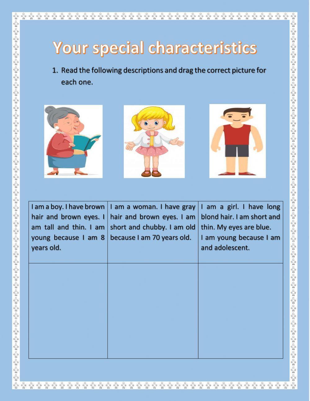 Physical characteristics