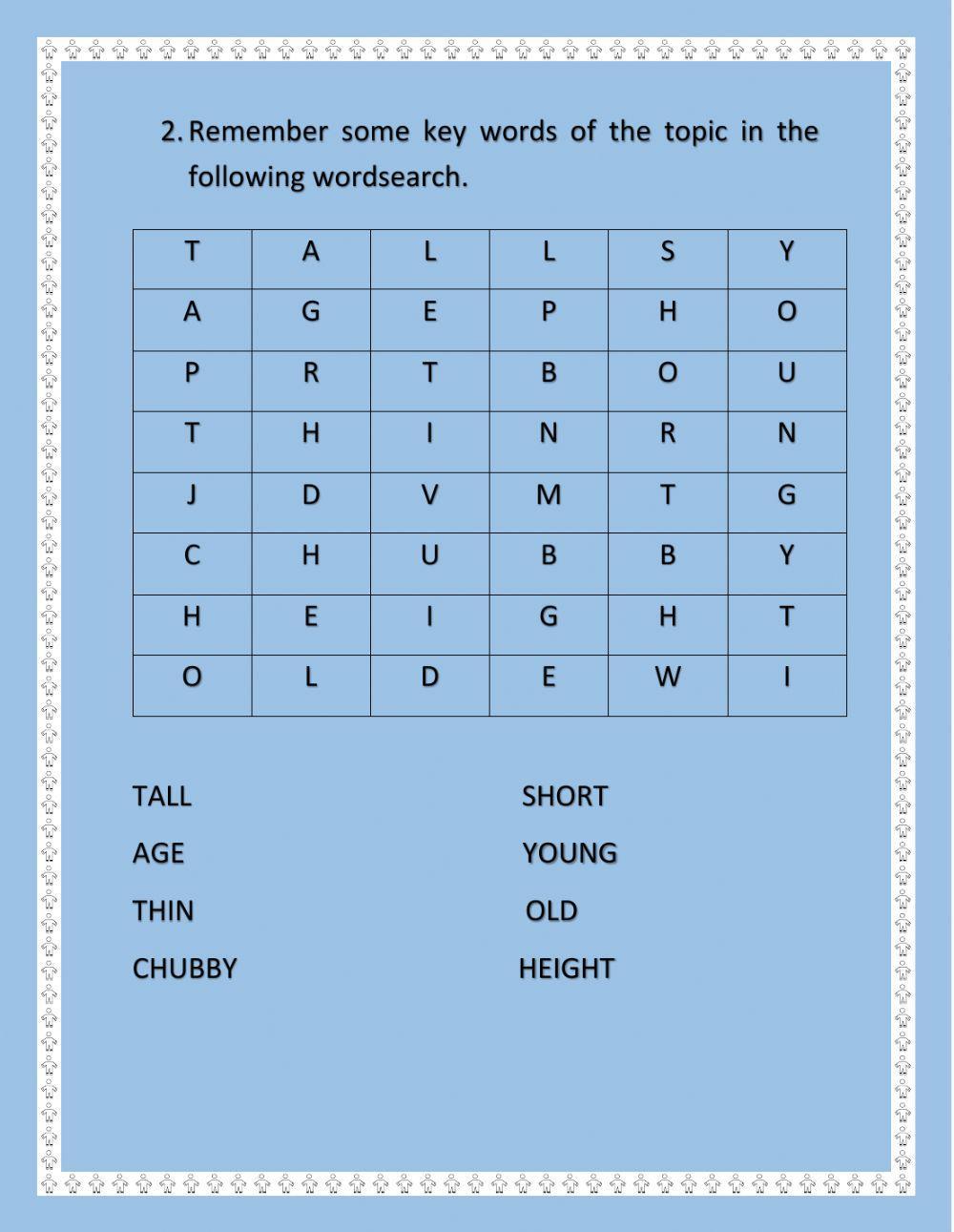 Physical characteristics