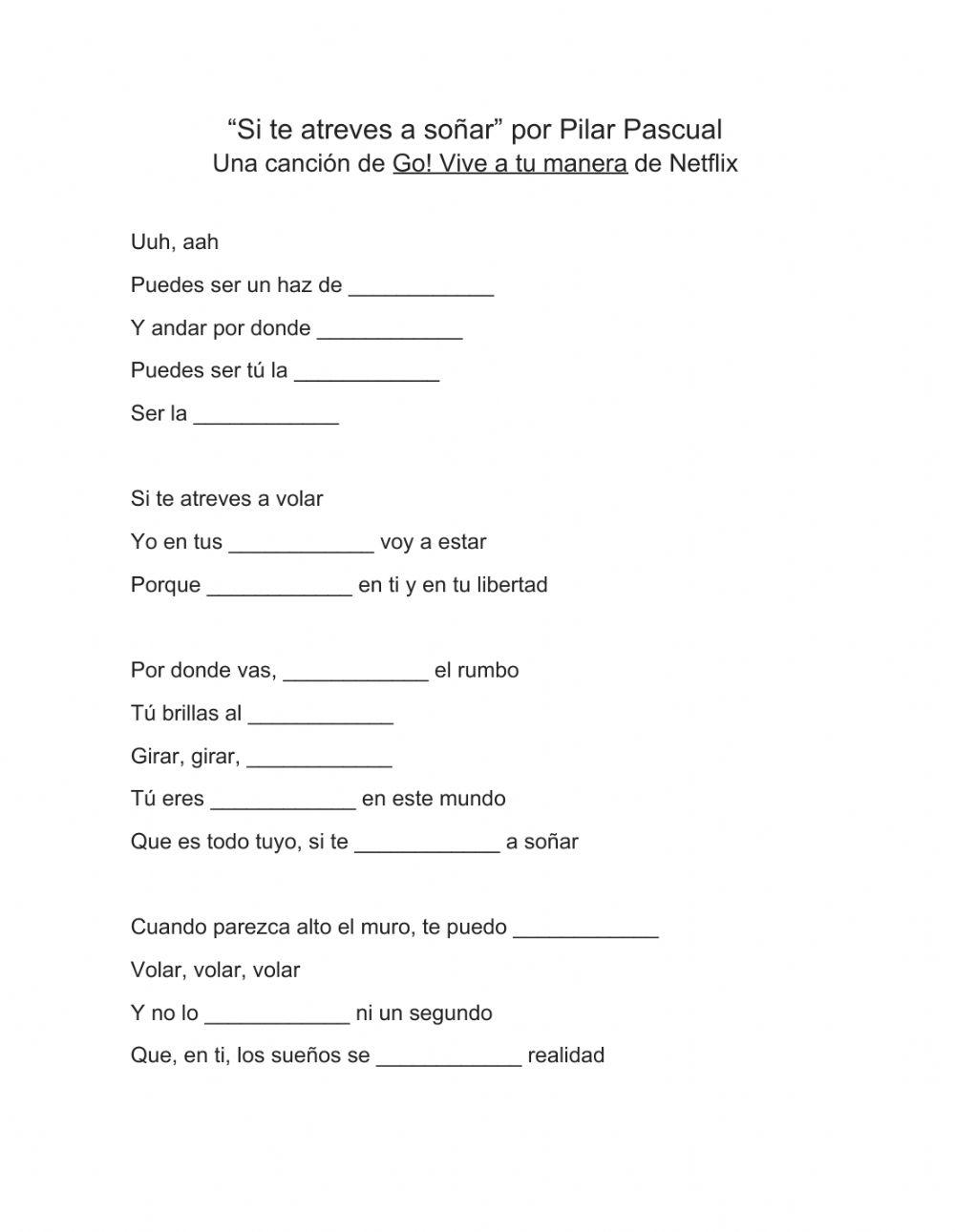Si te atreves a soñar