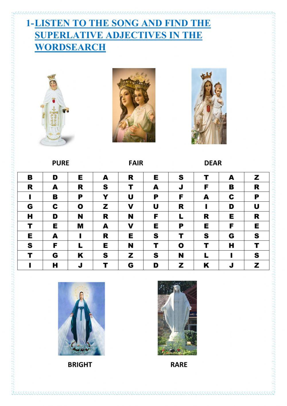 Lady of mercy - superlatives