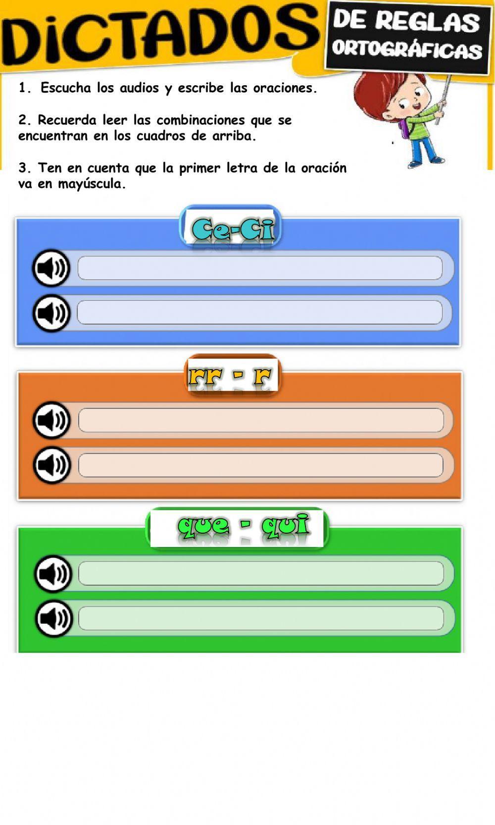 Reglas ortográficas