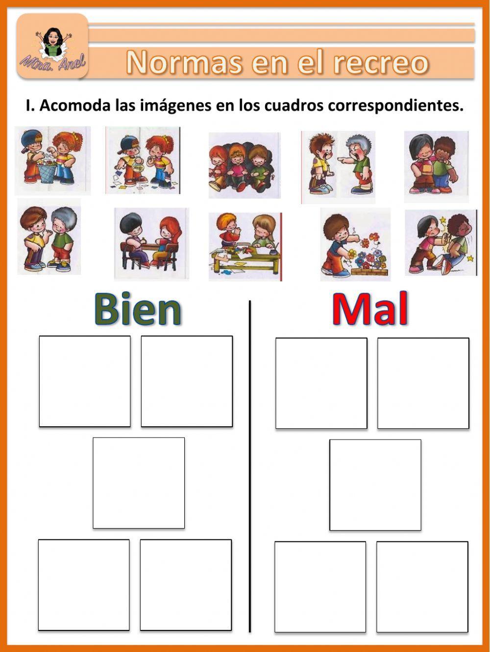 Las normas del recreo