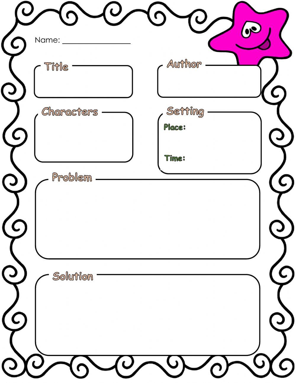 Graphic Organizer online exercise | Live Worksheets