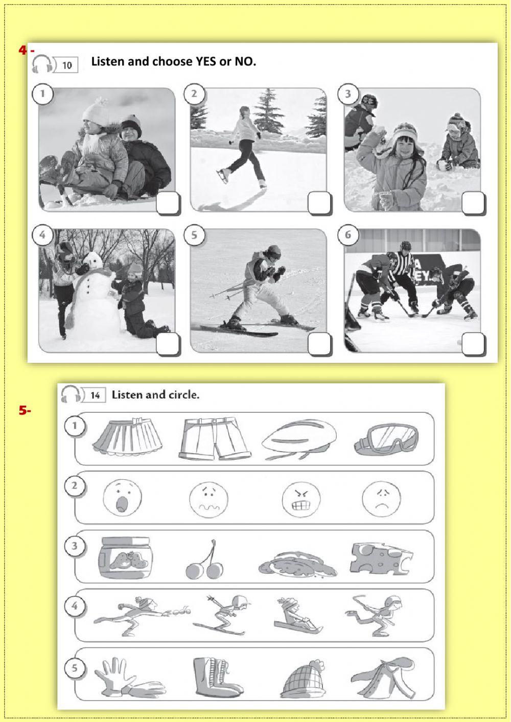 2° Term Test - Pre-Teens - Listening