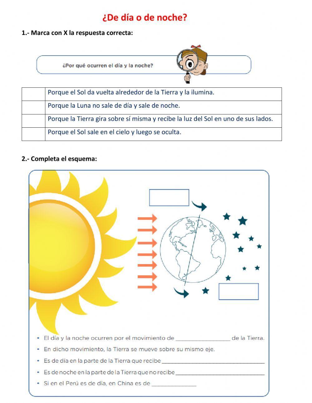 ¿De día o de noche?