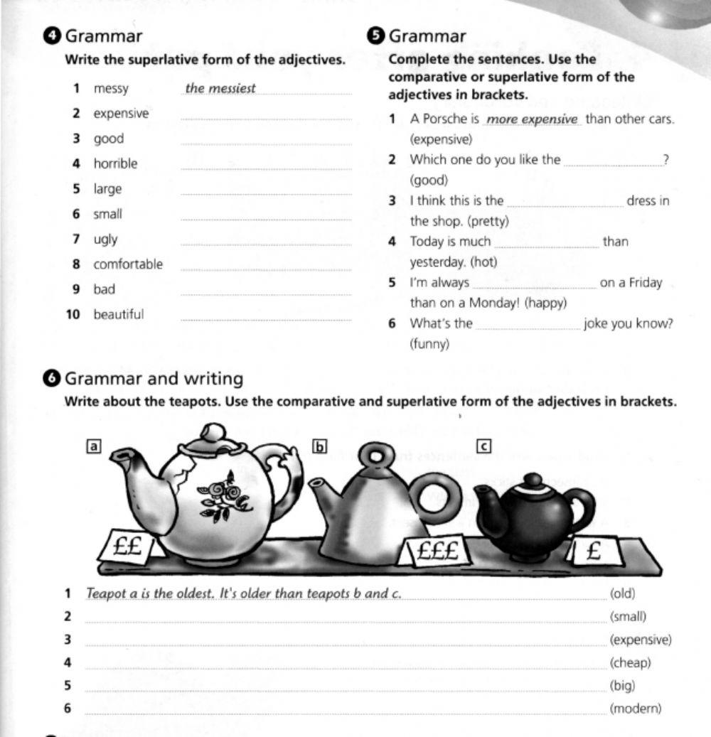 Comparative and Superlative
