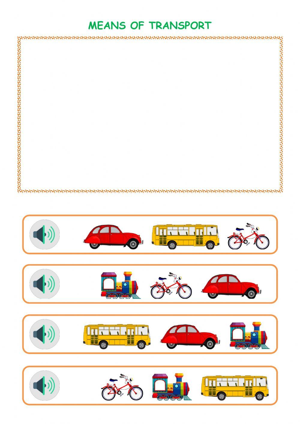 Means of transport Means of transport