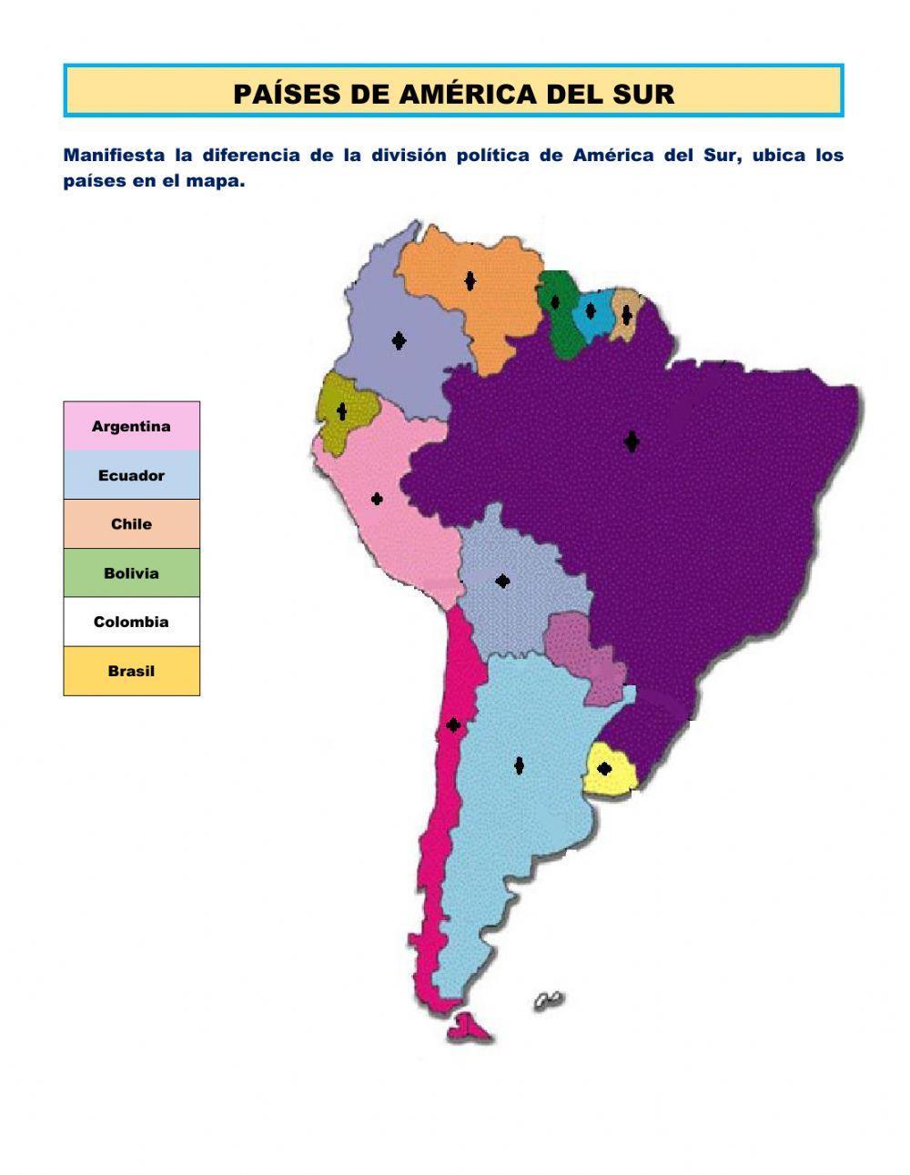 Países de América del Sur