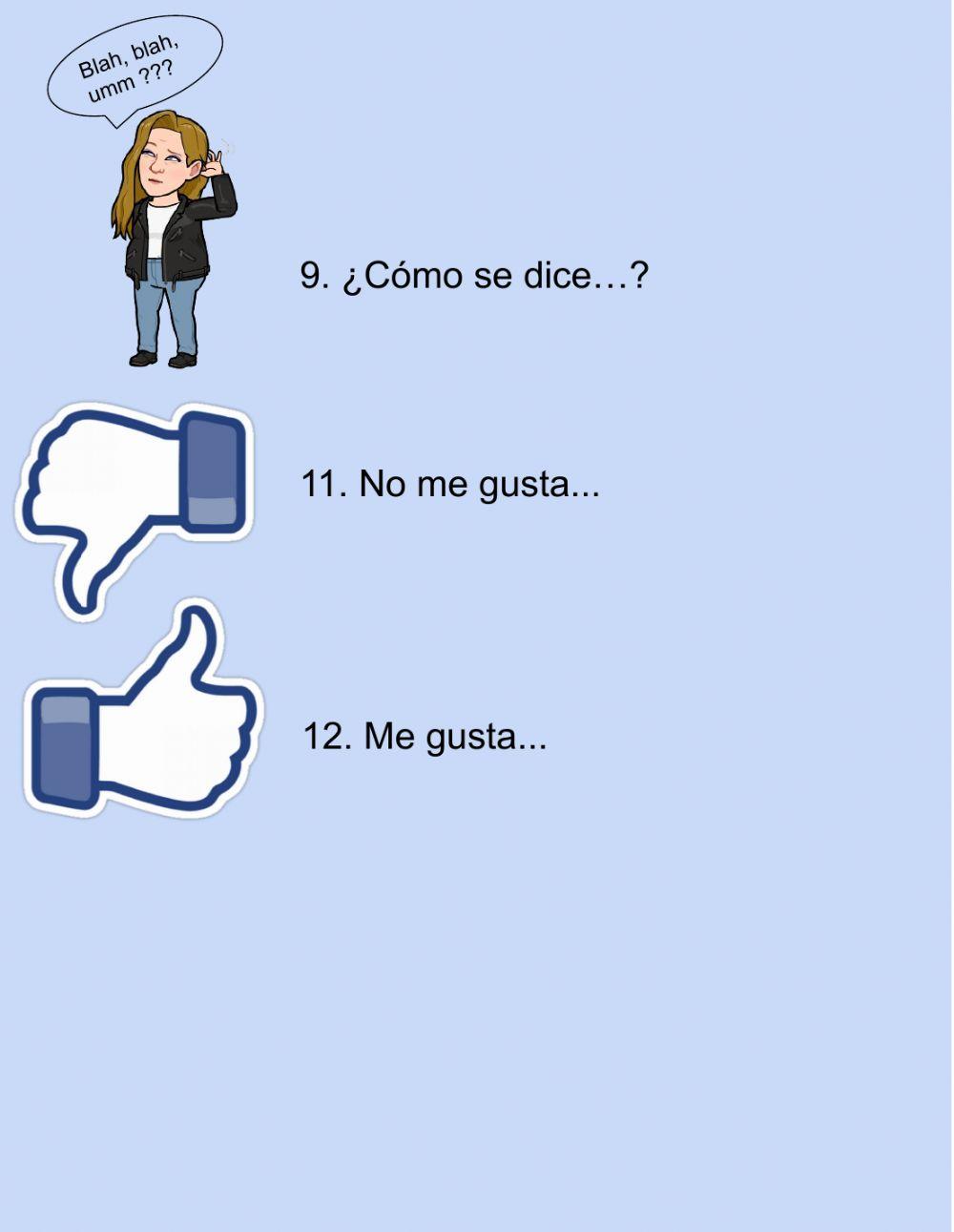 Frases Útiles - speaking